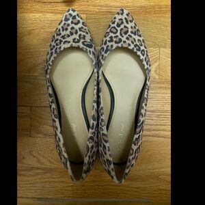 Leopard Print Flats